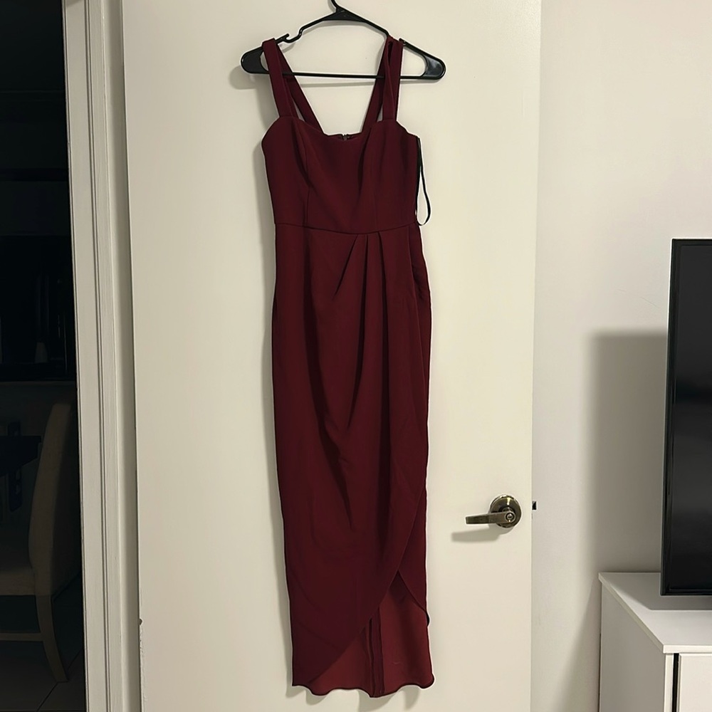 Red dress